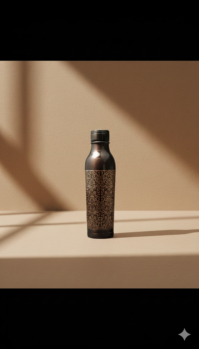 Yoga A:E Bottle - luxury handcrafted Gym piece from Viviana London