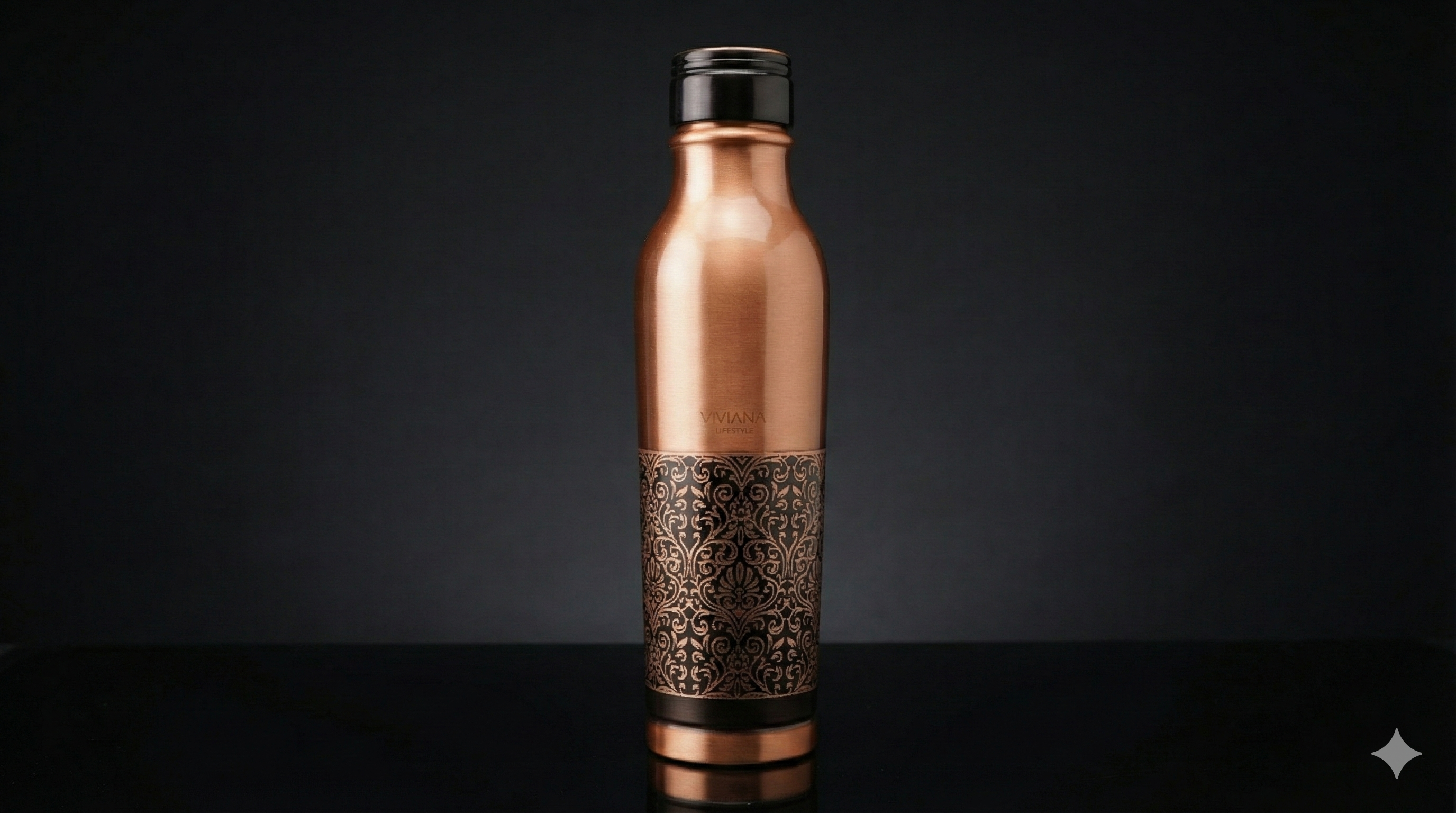 Yoga Half A:E Bottle - luxury handcrafted Gym piece from Viviana London