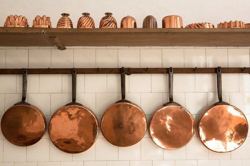 copper kitchen decor item