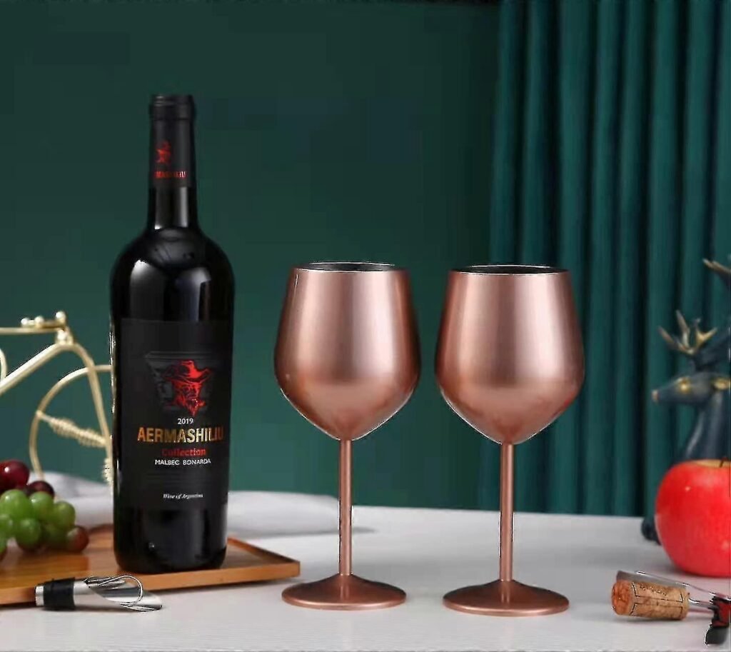 Copper Wine Glasses