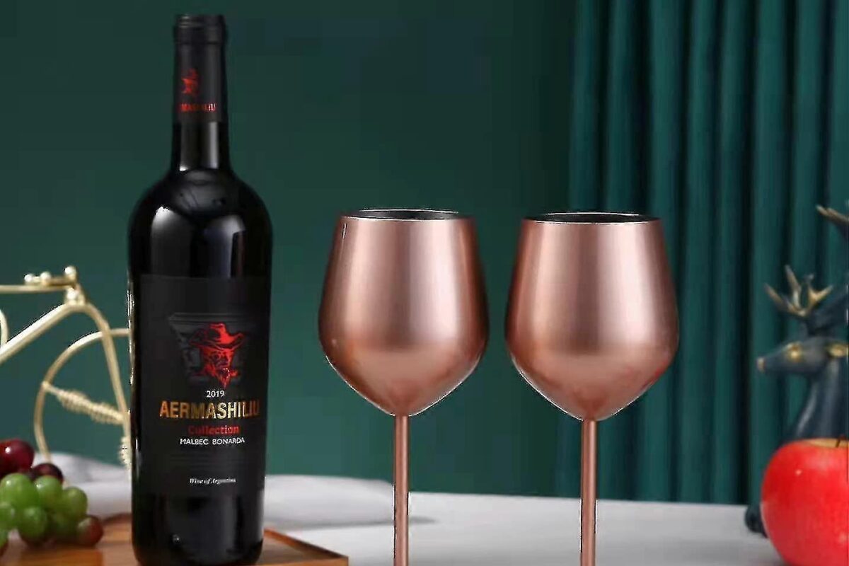 Copper Wine Glasses