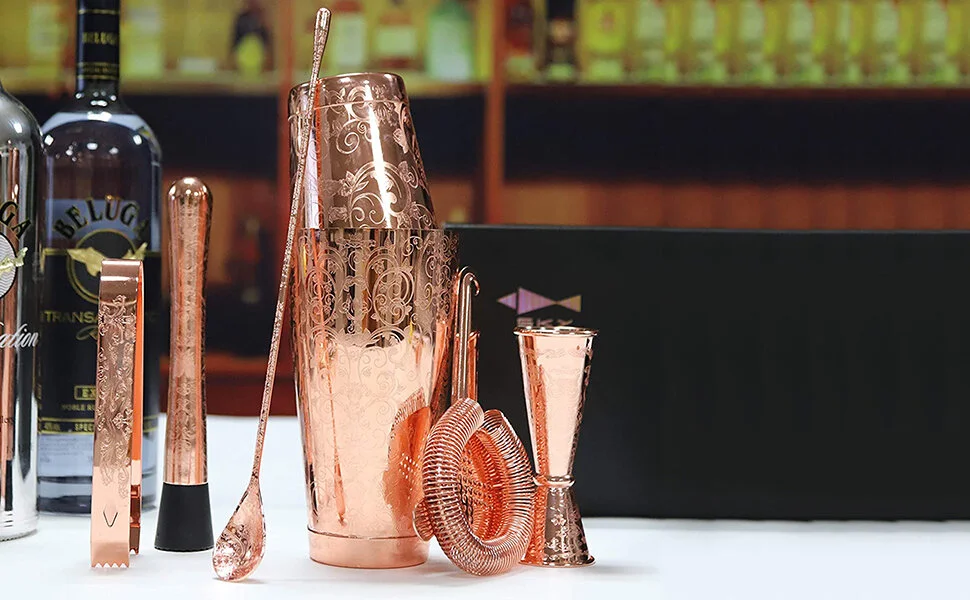 Best Copper Cocktail Shaker Sets for a Luxe Home Bar