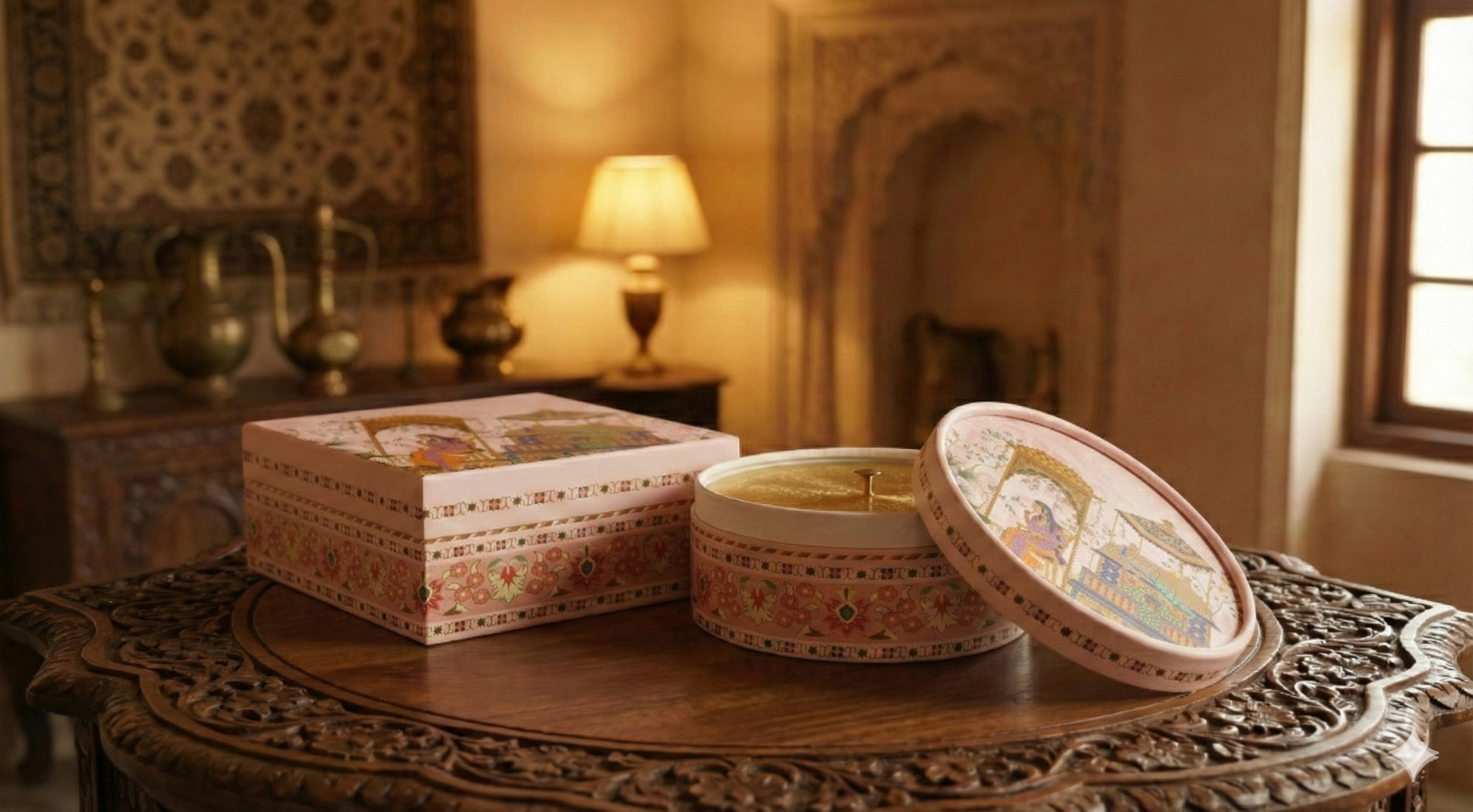 Viviana London Premium Corporate Gifting Detail Viviana London premium corporate gifting detail with artisan metalware